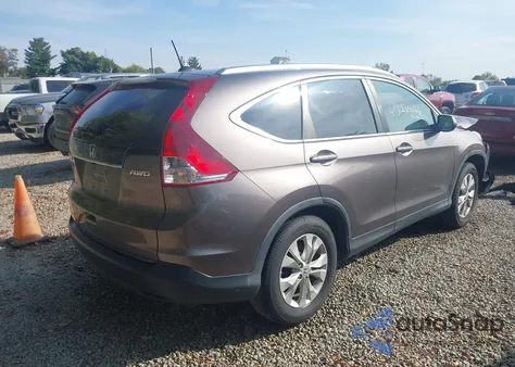 2013 Honda Cr-V Ex-L from USA, damaged, VIN 5J6RM4H79DL067845